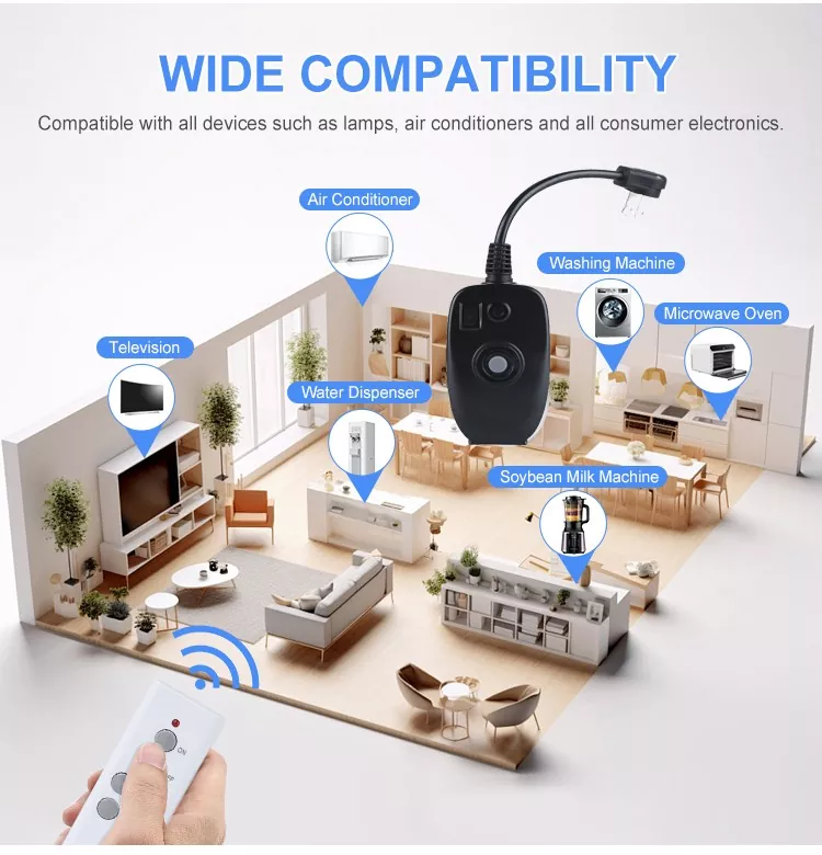 Smart Outlet US Remote Control Socket
