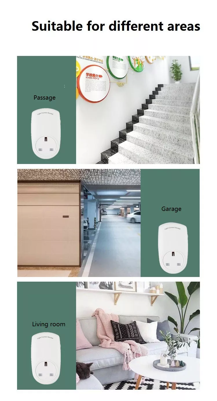UK Light Control Socket