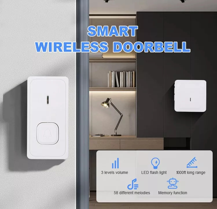 US Wireless Remote Control Doorbell